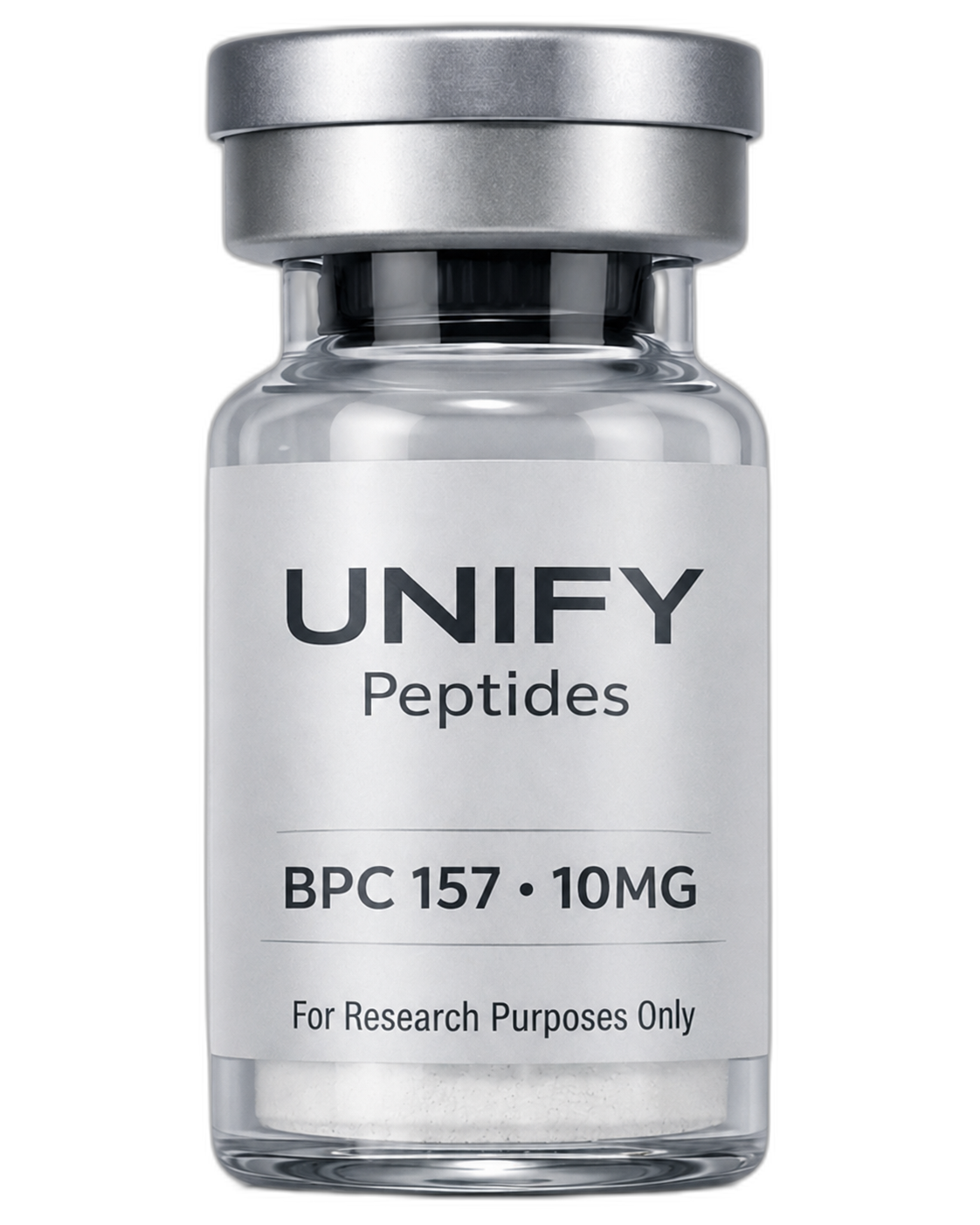 Unify research peptide vial