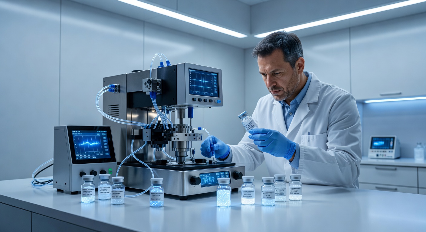HPLC analysis in our quality assurance lab
